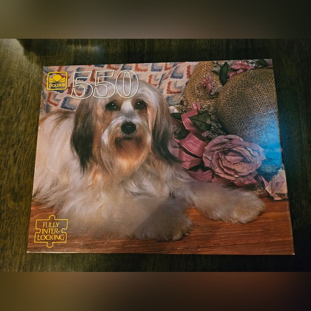 NWT Golden Dog Puzzle - 550 Pieces
